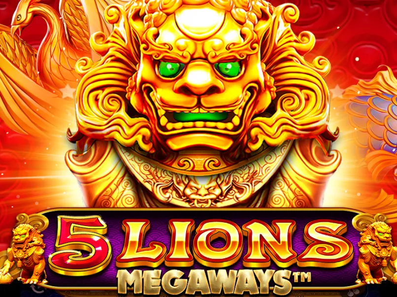 Slot 5 Lions Megaways 789Club Truy Tìm Sư Tử Vàng Cổ Đại